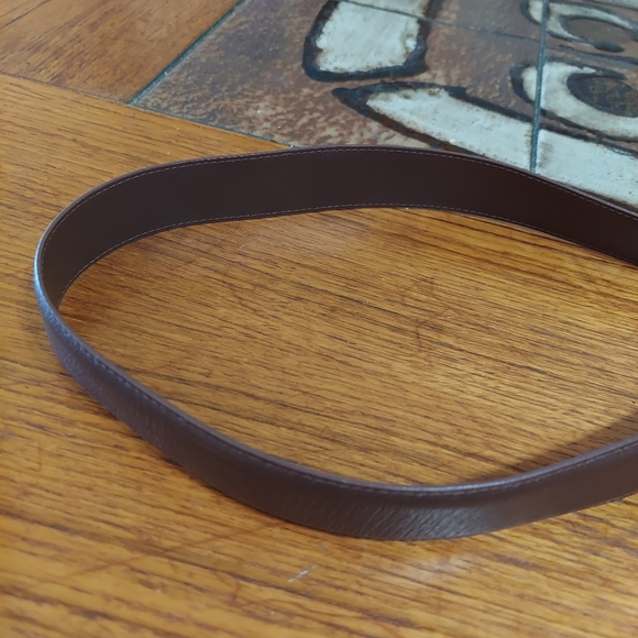 Collectif brown belt leather large work cowgirl career - Picture 4 of 8